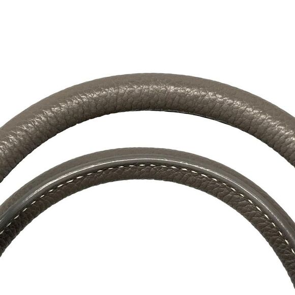 Saint Laurent Paris Tote Bag - 421863 Dark Gray Leather - Picture 10 of 15